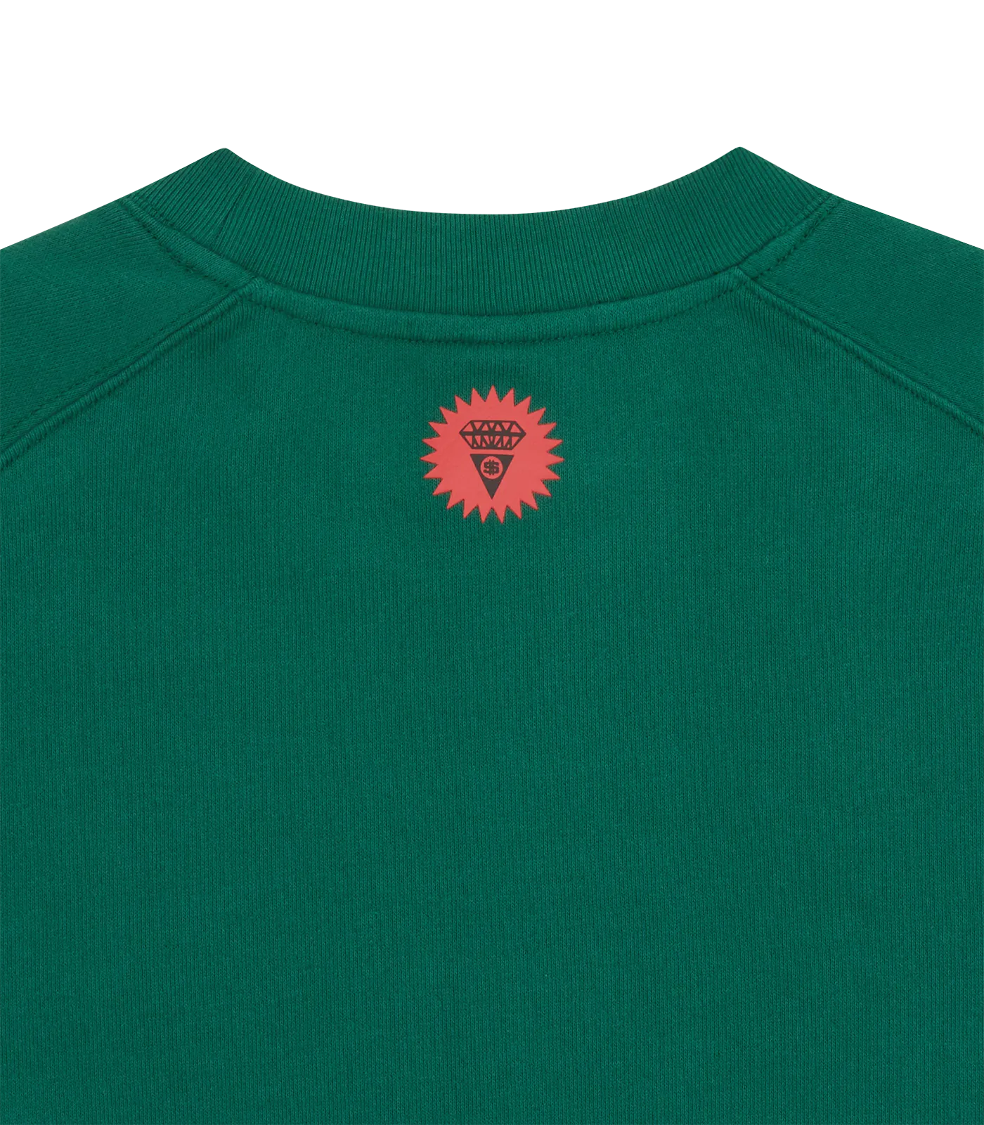 RUNNING DOG CREWNECK - GREEN