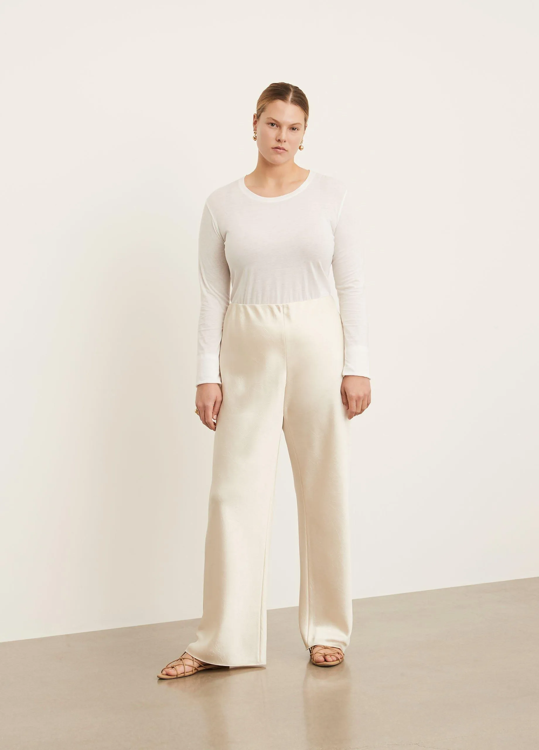 Satin Bias Pant