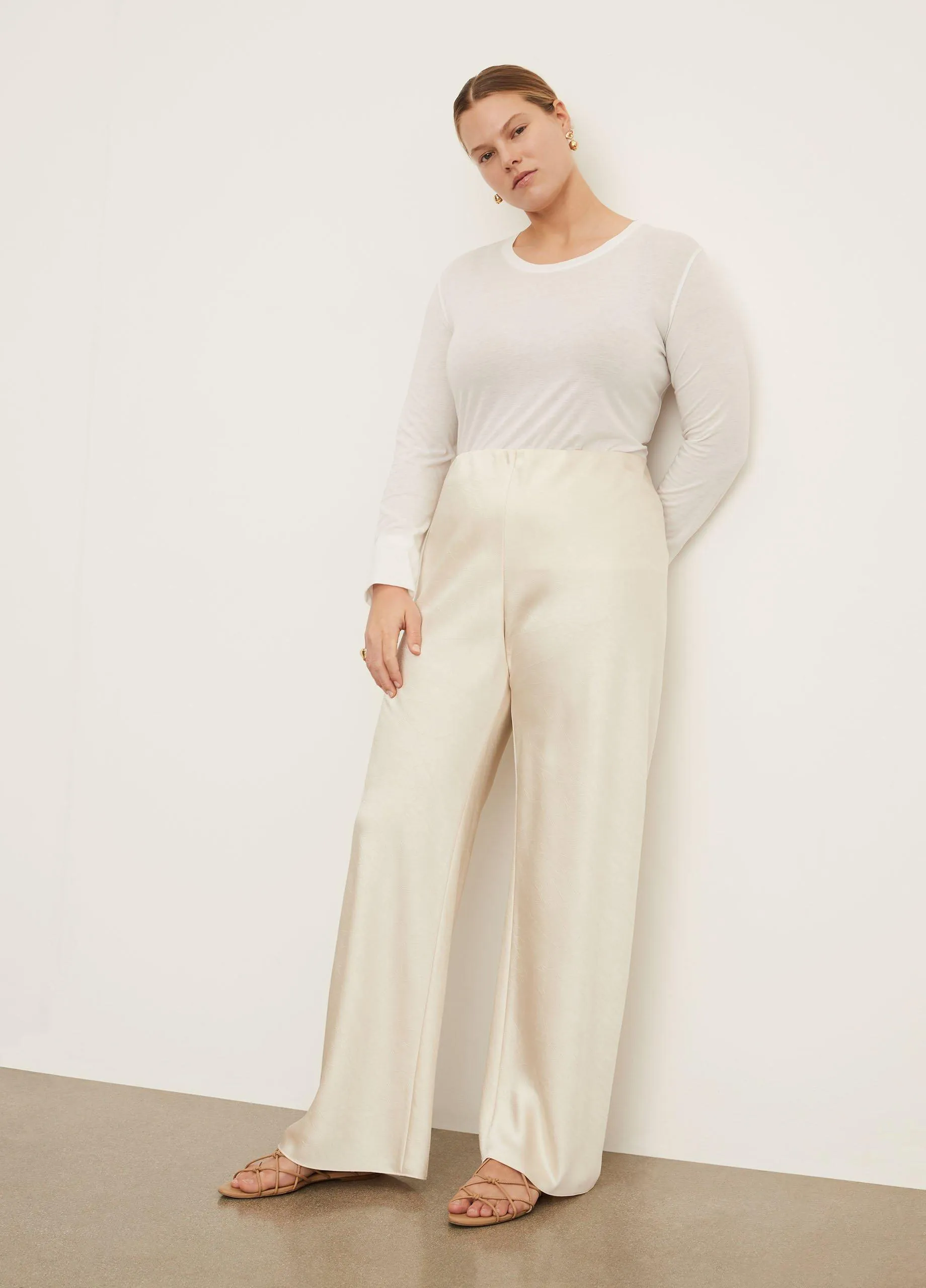 Satin Bias Pant