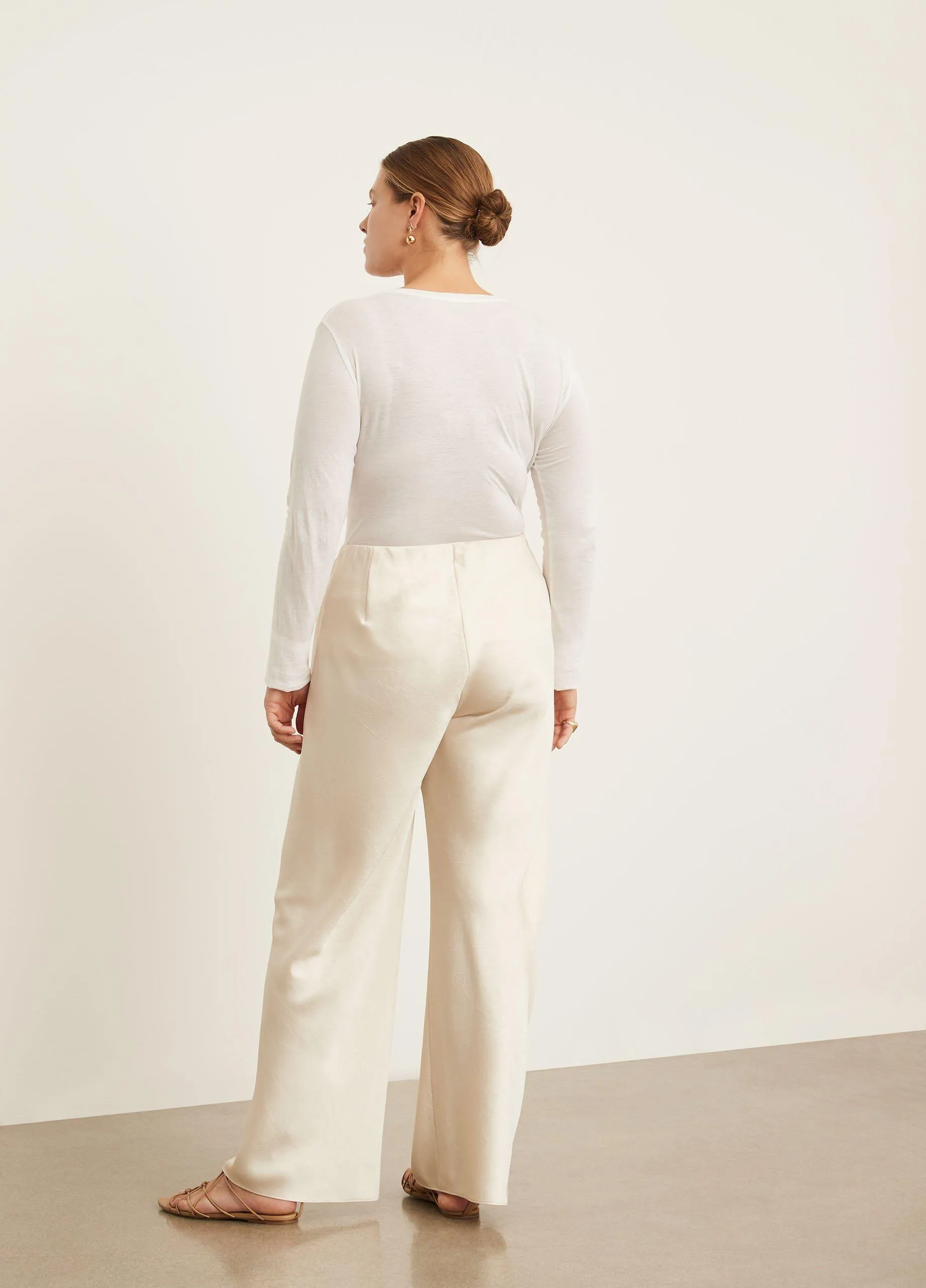 Satin Bias Pant