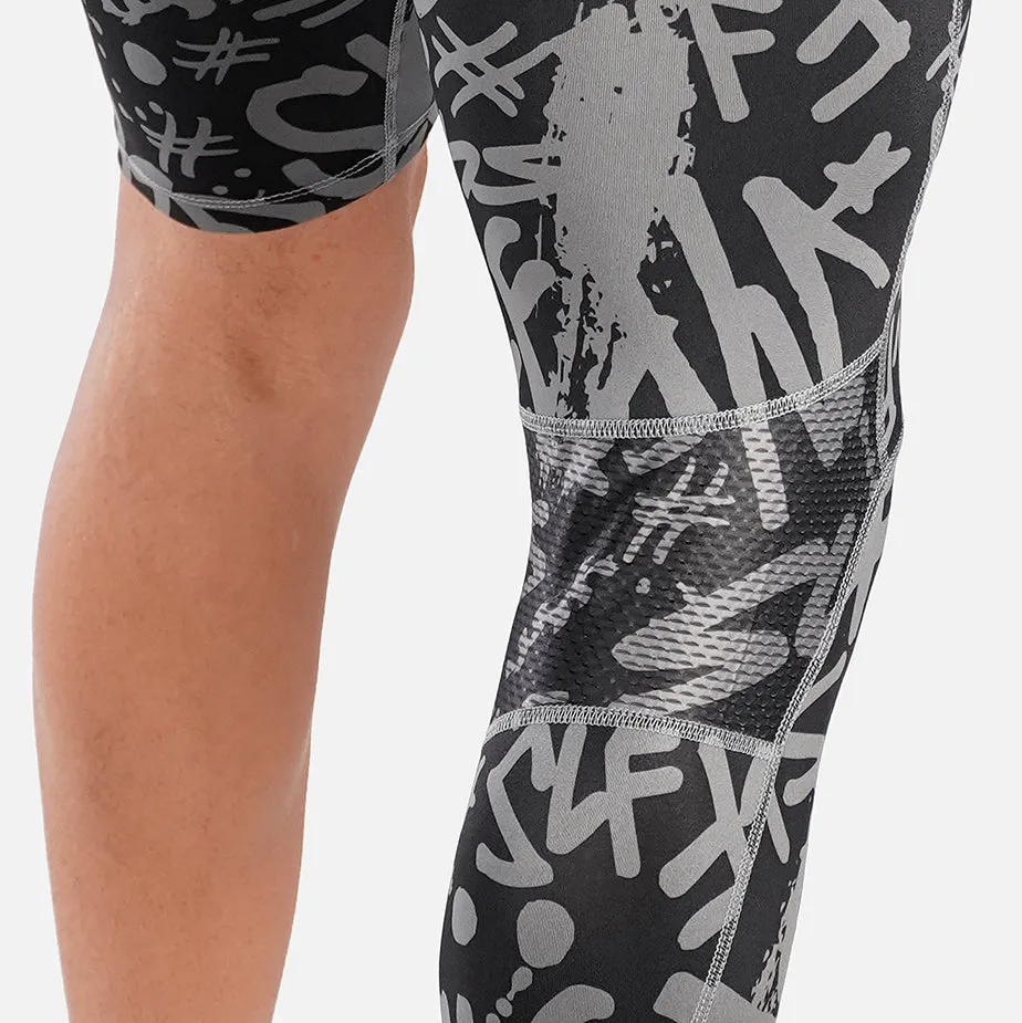 SLF Graffiti Single-leg Basketball Tights