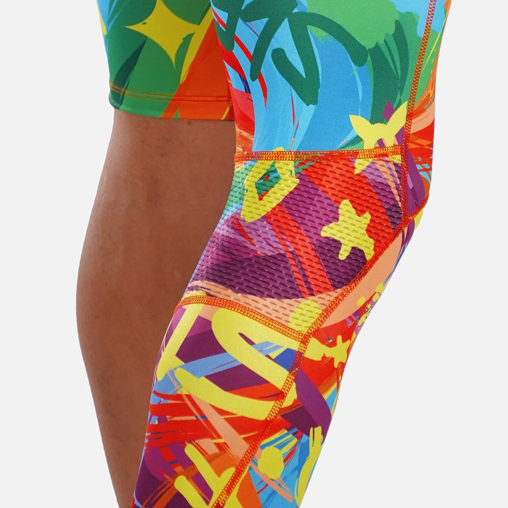 SLF Milan Colorful Single-leg Basketball Tights