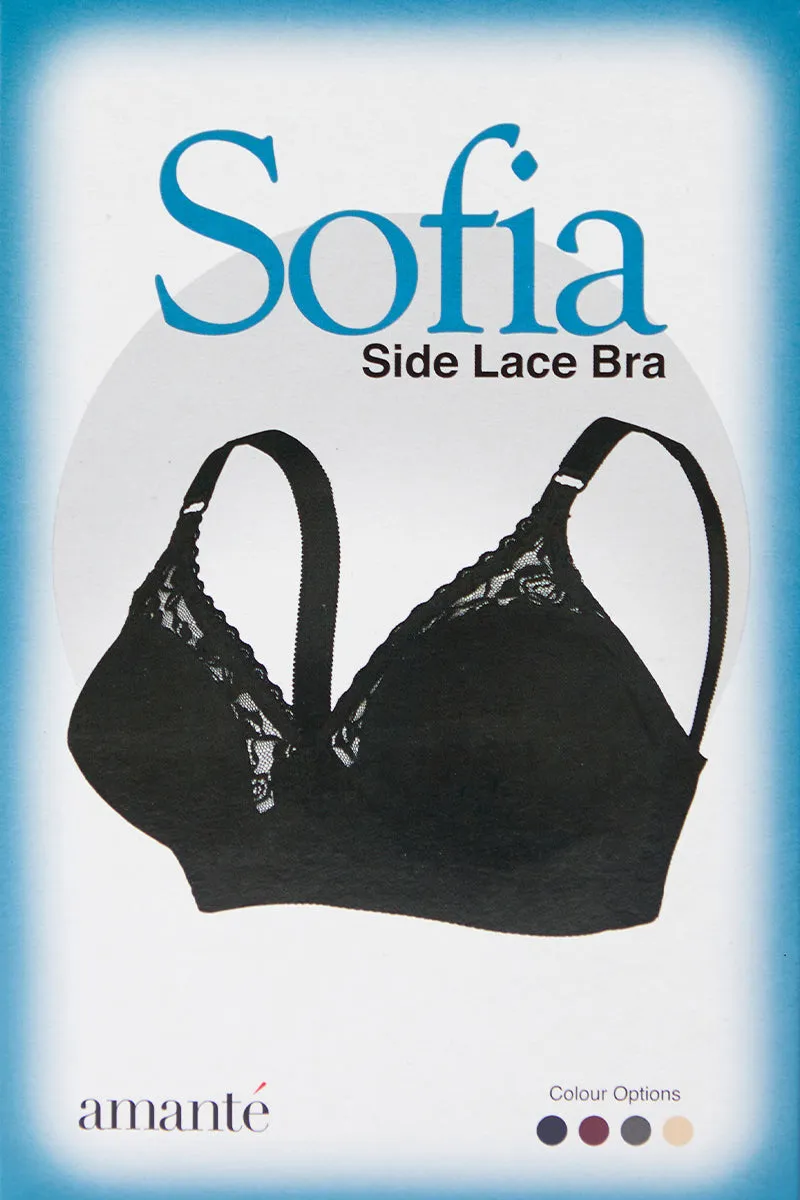 Sofia Side Lace Bra