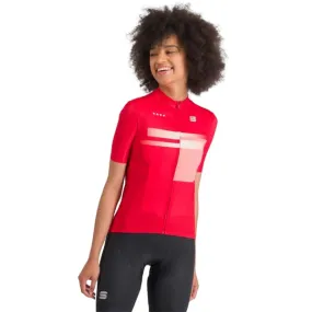 SPORTFUL-GRUPPETTO W JERSEY TANGO RED PINK  - Cycling jersey