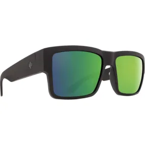 SPY-CYRUS MATTE BLACK HD PLUS BRONZE POLAR WITH GREEN SPECTRA  - Cycling sunglasses