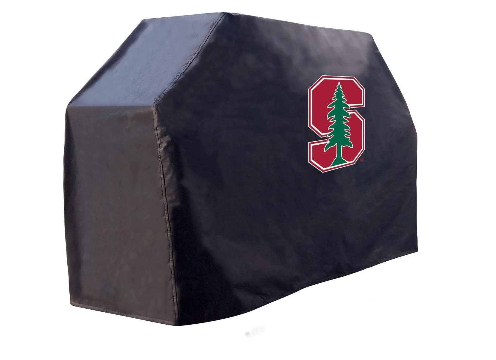 Stanford Cardinal HBS Black Outdoor Heavy Duty Breathable Vinyl BBQ Grill Cover