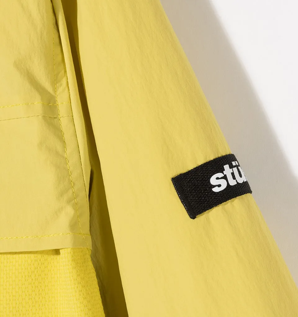 STSSY TREK JACKET // LEMON