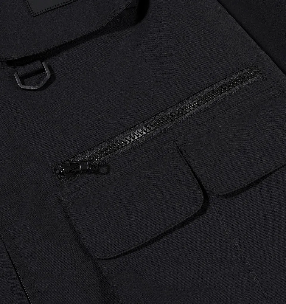 STSSY UTILITY JACKET // BLACK