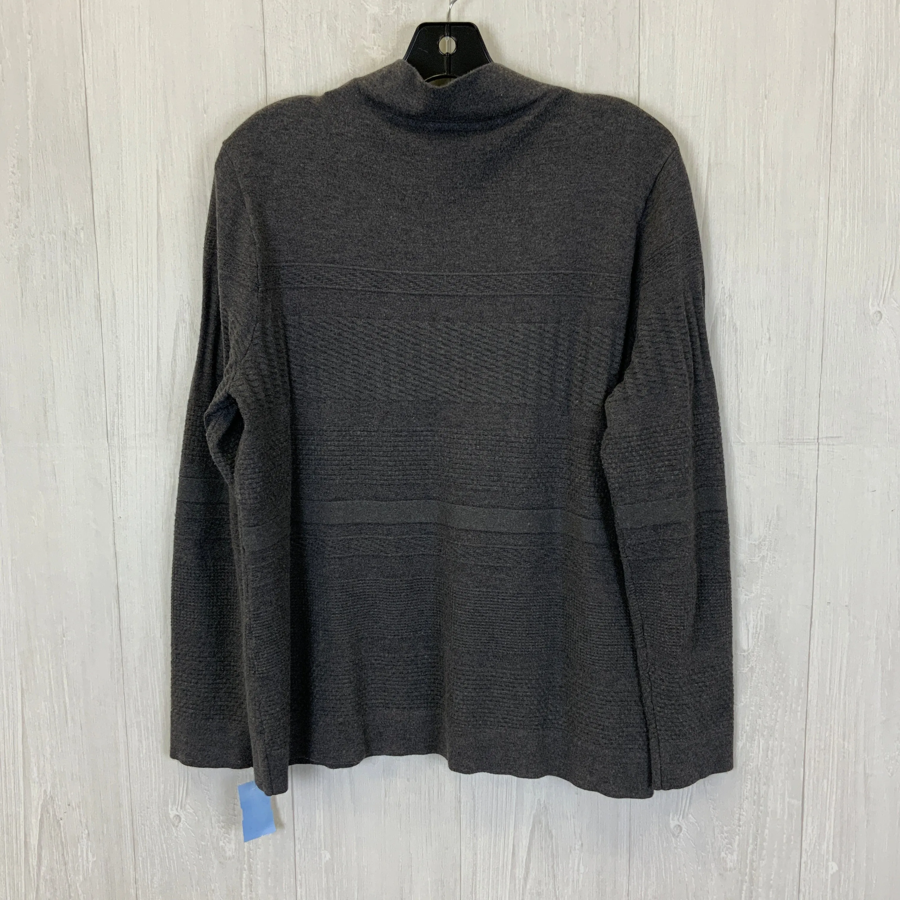 Sweater By Investments In Charcoal, Size: L