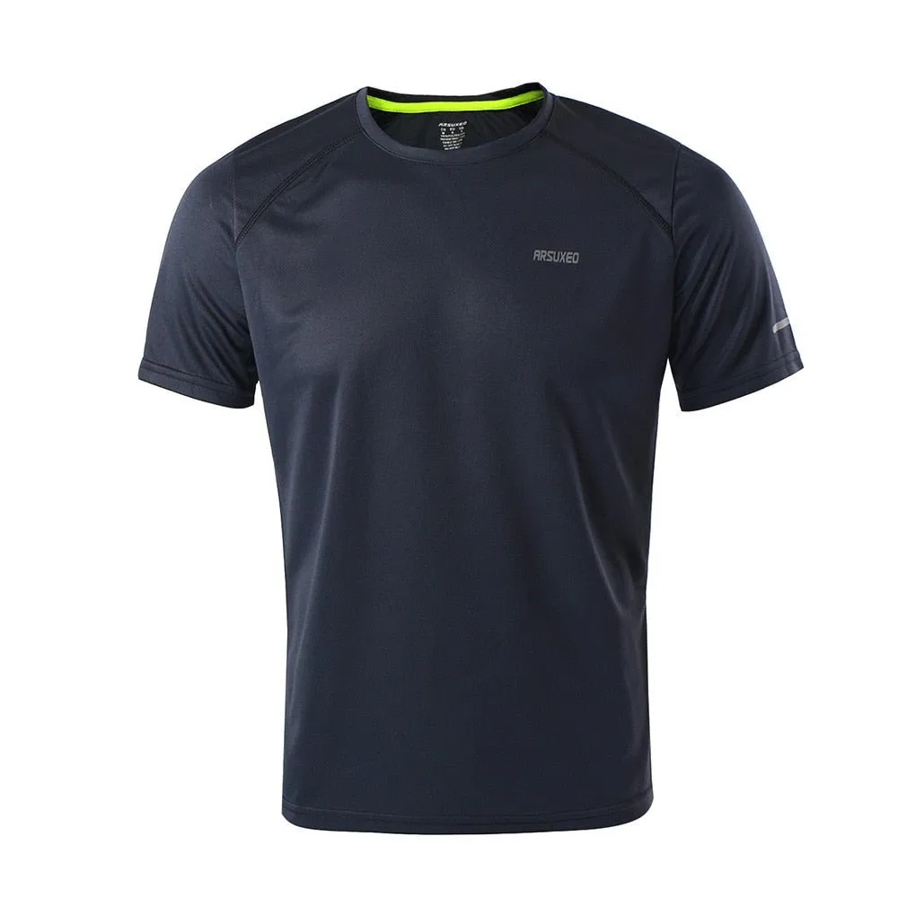 T-shirt de sport à manches courtes pour homme ARSUXEO - Running