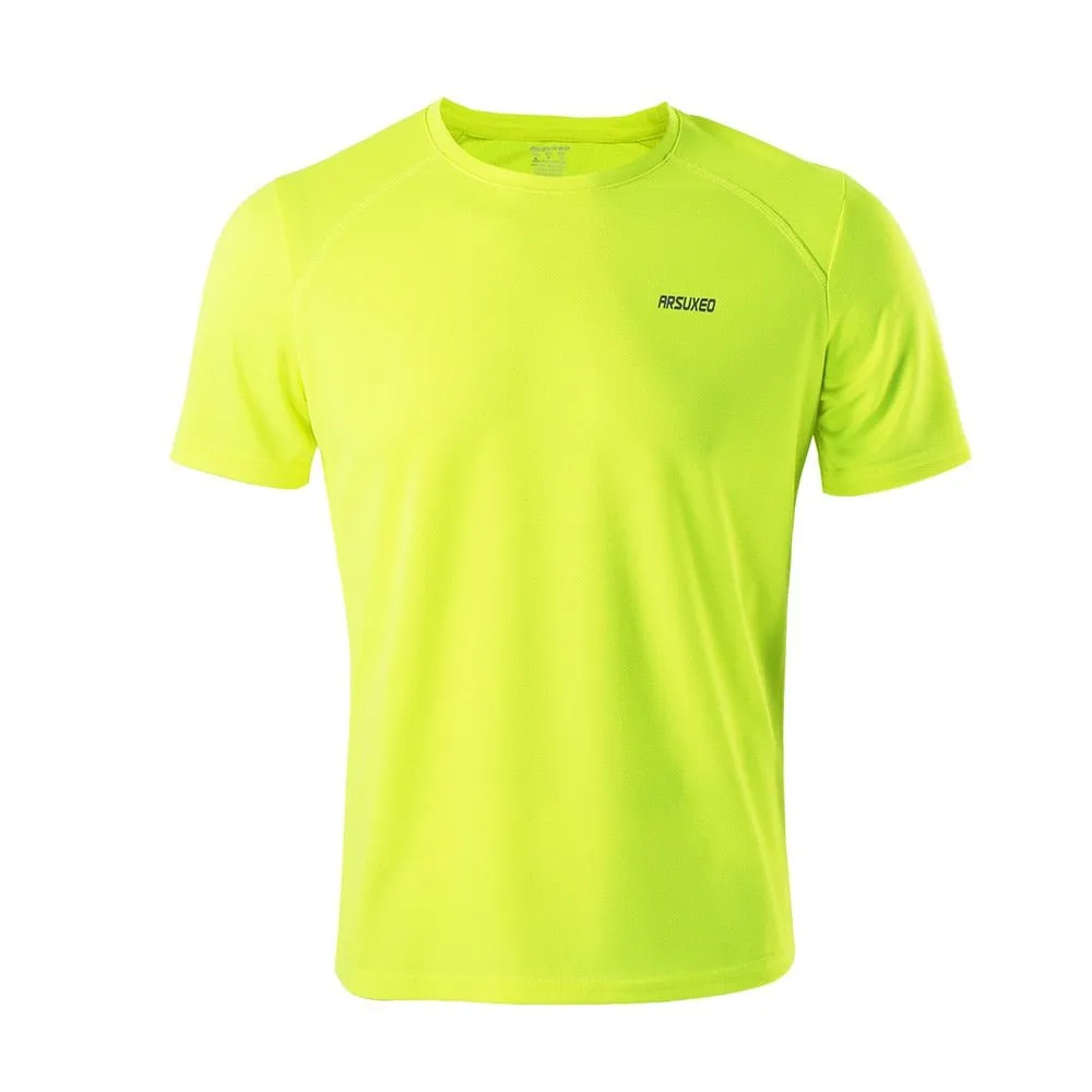 T-shirt de sport à manches courtes pour homme ARSUXEO - Running