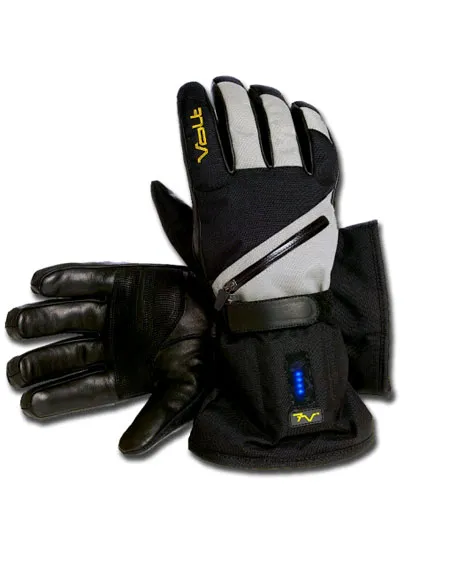 Tatra Men's Battery Heated Snow Gloves - Black & Gray