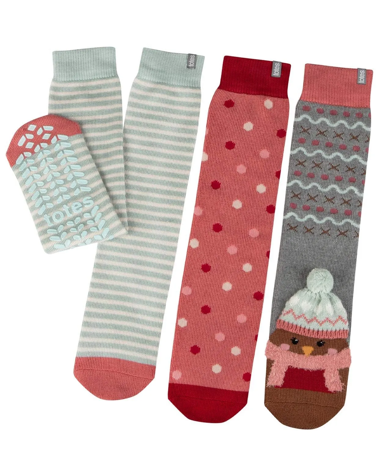 Totes toasties Ladies 3pk Original Slipper Socks