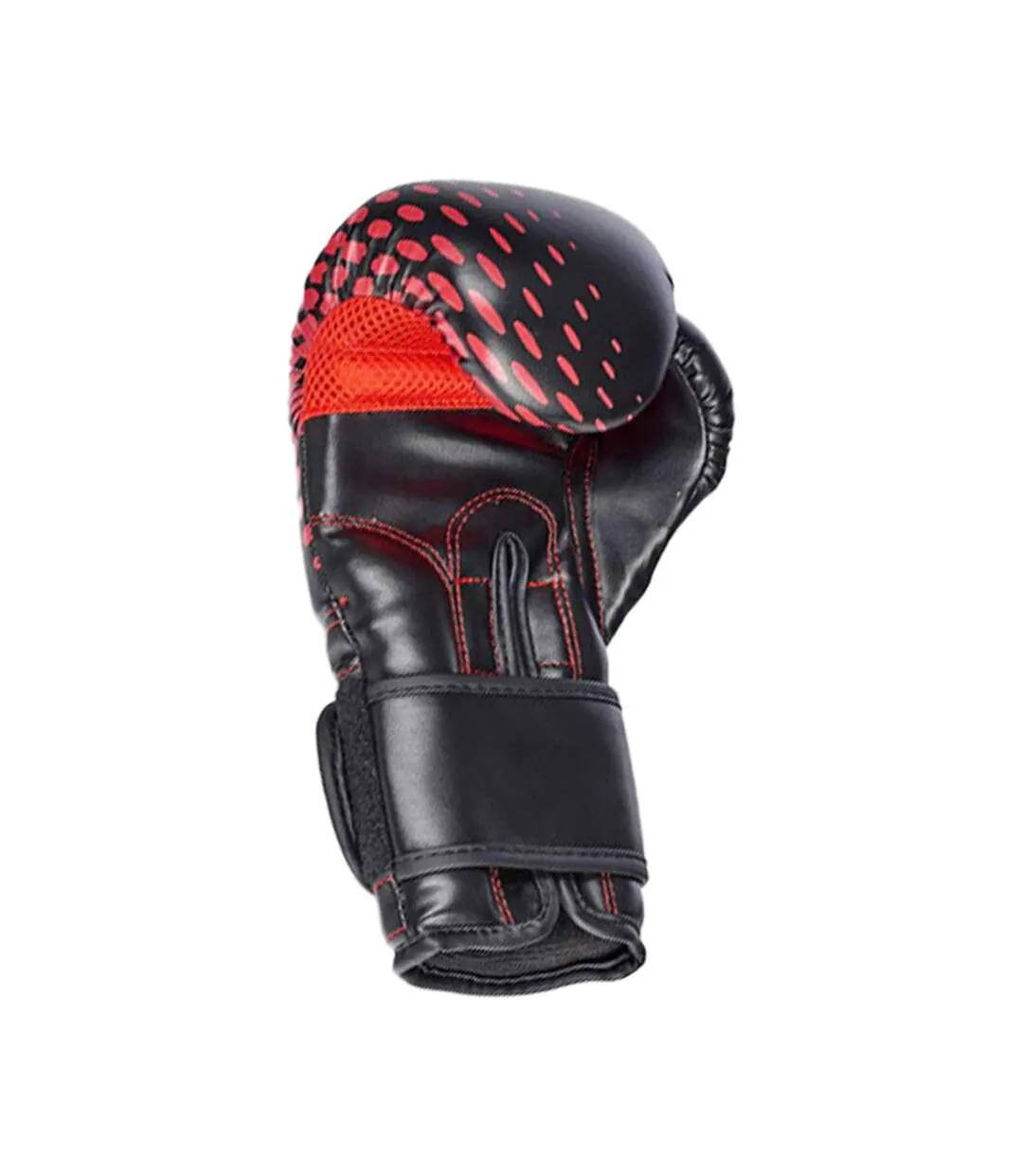 Unisex adult boxing training gloves black/red BBE