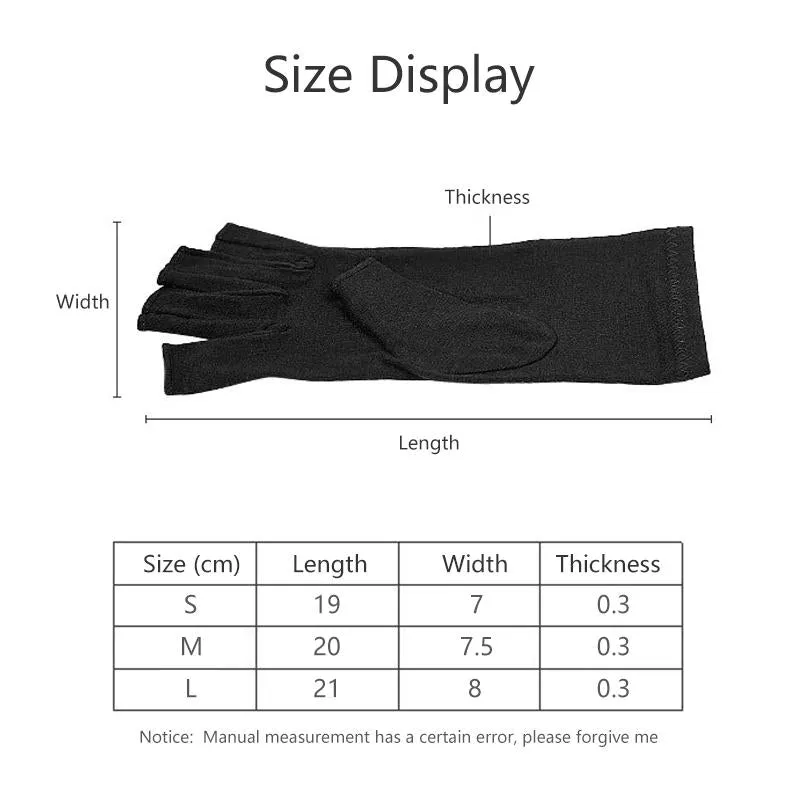 Unisex Compression Arthritis Joint Pain Relief Warm Therapy Wristband Gloves