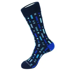 Unsimply Stitched Falling Blocks Socks