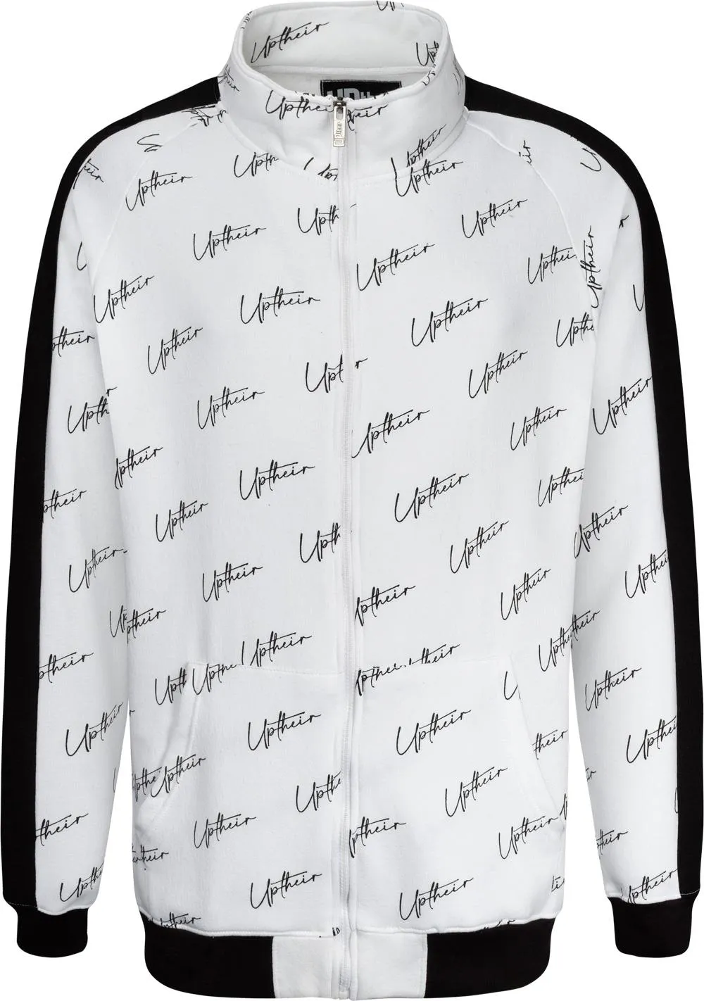 Uptheir Cloud Nine Script Logo Track Top - White