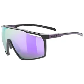 UVEX-MTN PERFORM BLACK PURPLE  - Cycling sunglasses