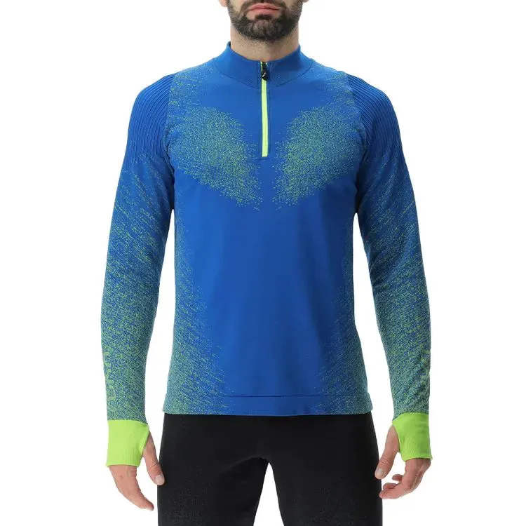 Uyn Running Exceleration Maglia Maniche Lunghe Zip Uomo