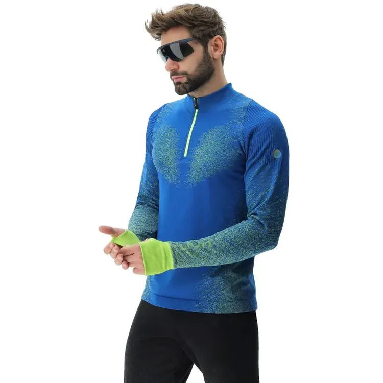 Uyn Running Exceleration Maglia Maniche Lunghe Zip Uomo