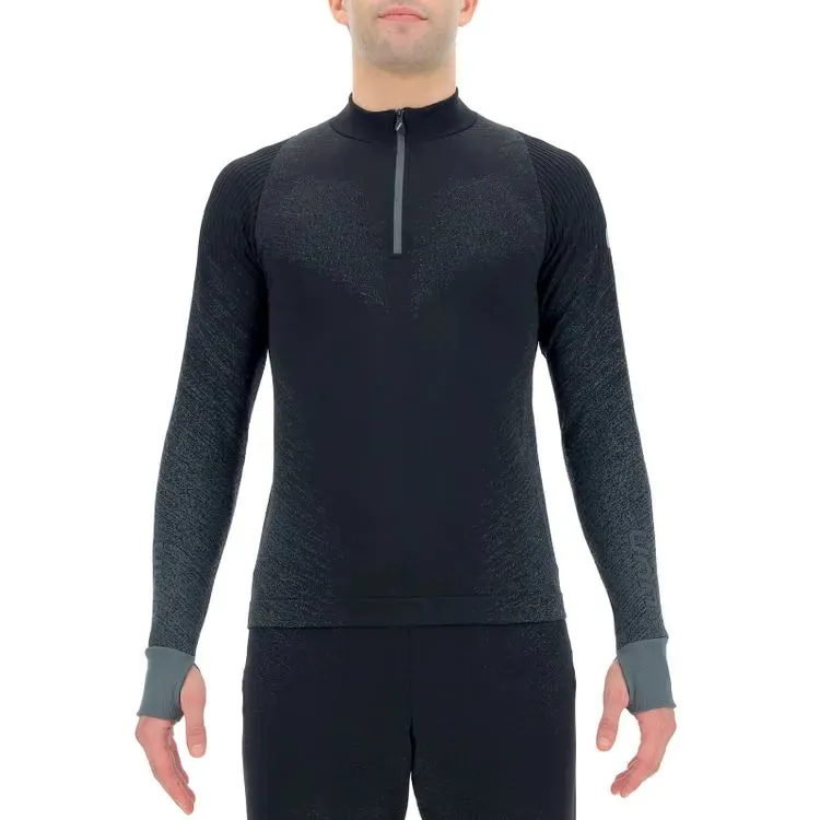 Uyn Running Exceleration Maglia Maniche Lunghe Zip Uomo