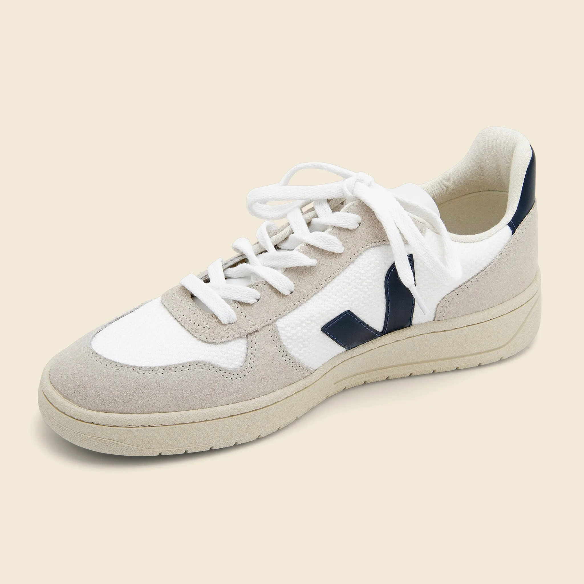 V-10 B-Mesh Sneaker - White/Nautico