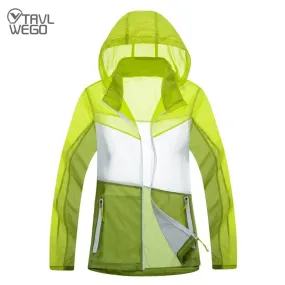 Veste de sport / trail / running ultralégere  & imperméable 100g TRVLWEGO – AD033