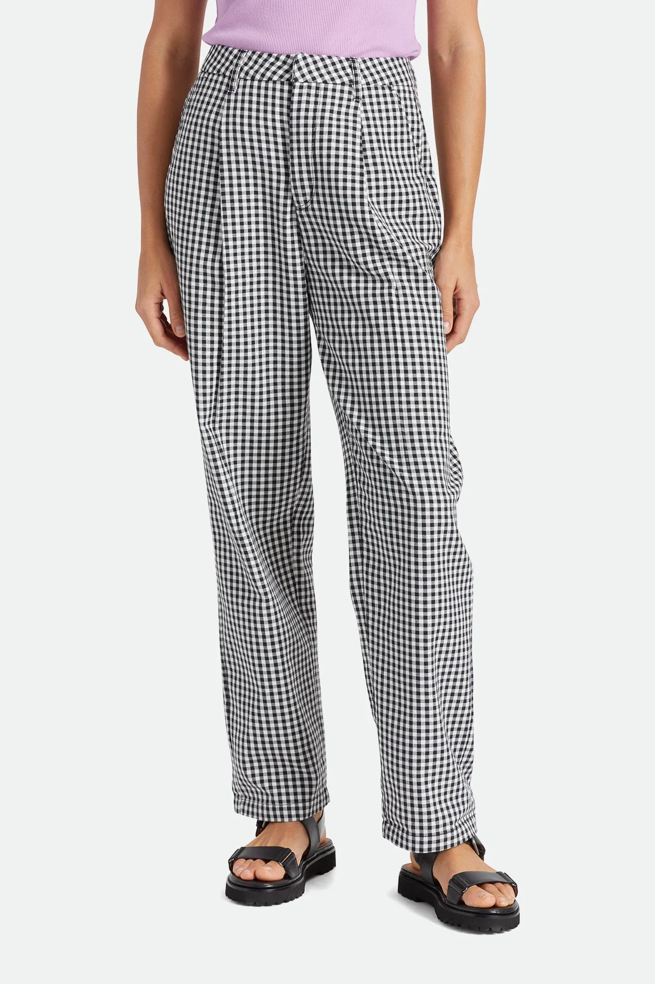 Victory Trouser Pant - Black Gingham