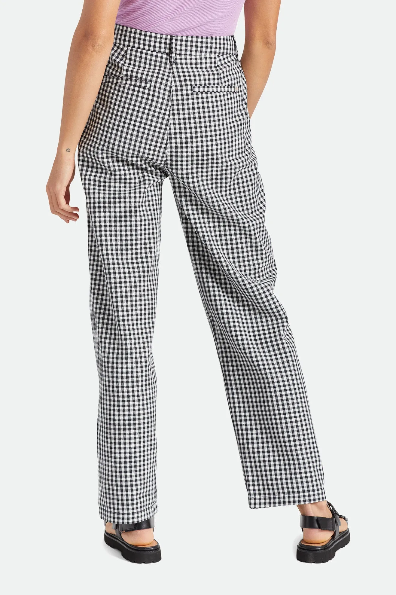 Victory Trouser Pant - Black Gingham