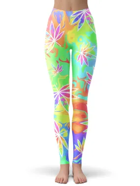 Weed Free Fall Leggings