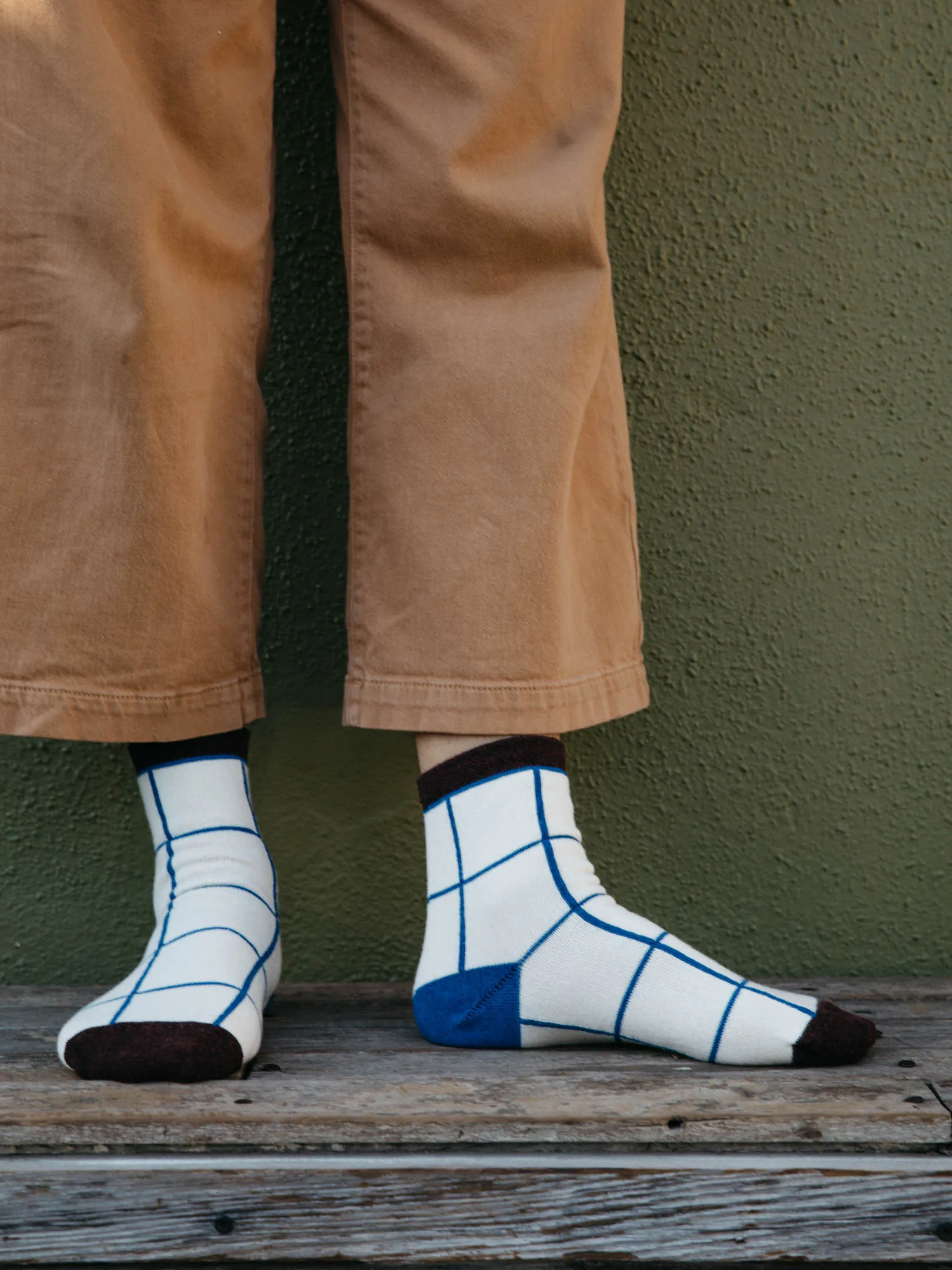 Windowpane Sock