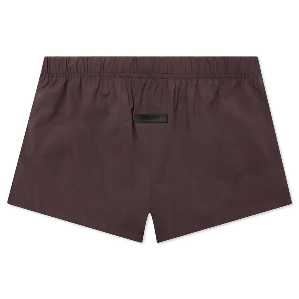 Women's Running Short - Plum