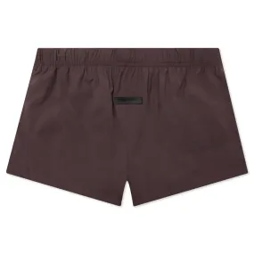 Women's Running Short - Plum