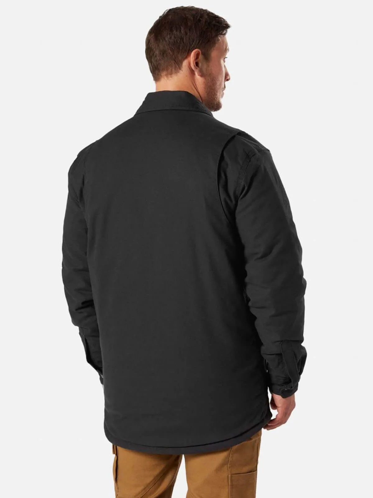 Work Jacket Shirt Flex Stretch Duck Cotton Fleece - Dickies