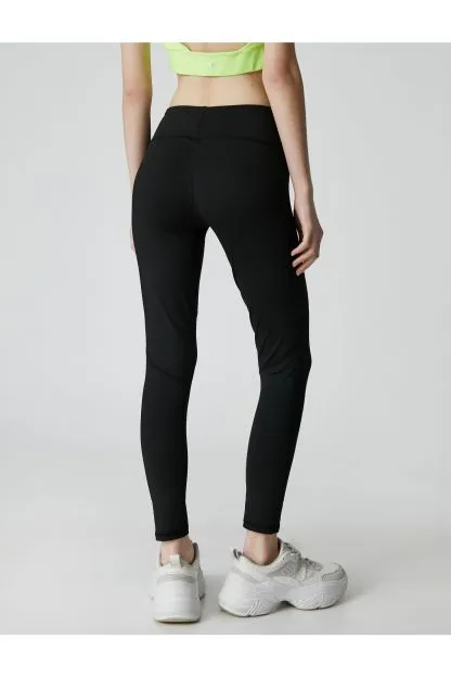 Yoga Tights with Stitching Detail