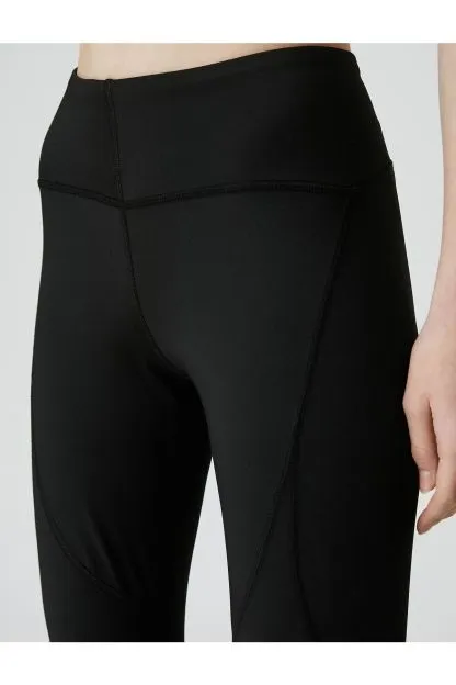 Yoga Tights with Stitching Detail