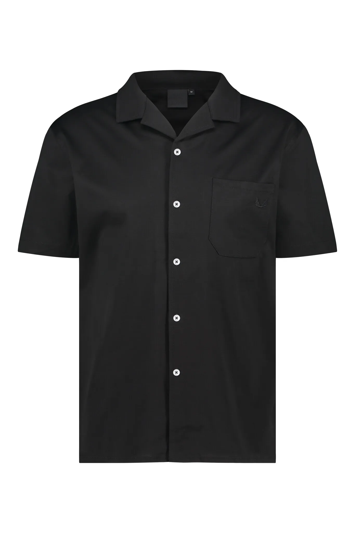 Zumo Regular Fit Shirts BEAU-MC Black